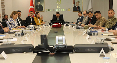 Şanlıurfa'da Kurban Bayramı tedbirleri toplantısı yapıldı