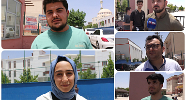 Şanlıurfa'da YKS'nin ilk oturumunu değerlendiren öğrenciler sınavı kolay buldu