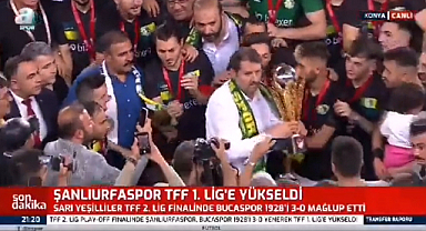 Şanlıurfaspor'un şampiyonluğunda kupa heyecanı farklı oldu