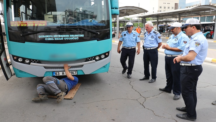Şanlıurfa'da havalı korna denetimi yapıldı