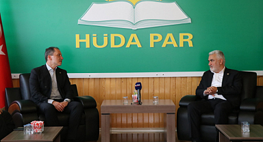Erbakan’dan HÜDA PAR’a taziye ziyareti