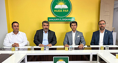 HÜDA PAR Şanlıurfa İl Başkanlığına taziye ziyaretleri sürüyor