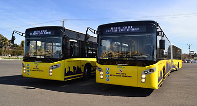 Şanlıurfa'da toplu taşıma bugün ücretsiz hizmet verecek