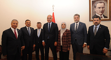 Şanlıurfa milletvekillerinden Bakan Ersoy’a ziyaret