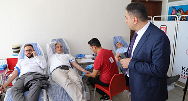 İl Sağlık Müdürü Solmaz: Hava sıcaklığı kan bağışını etkileyemez