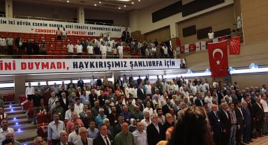 CHP Şanlıurfa İl Başkanlığı 38. olağan kongresini gerçekleştirdi