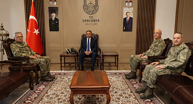 İkinci Ordu komutanı Şanlıurfa'da