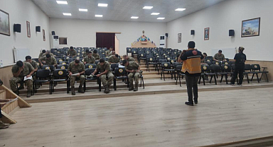 İl Sağlık Müdürlüğünden askeri personele ilk yardım eğitimi