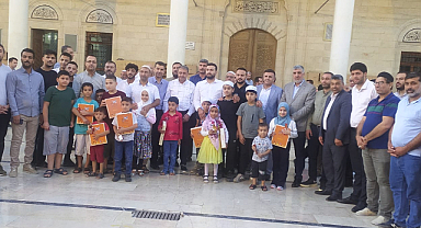 Şanlıurfa'da aileler sabah namazında buluştu