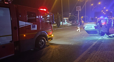 Haliliye'de trafik kazası meydana geldi
