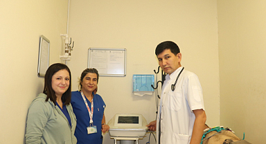 Harran Üniversitesinde kardiyoloji 'de EKG'de dijitalleşme dönemi