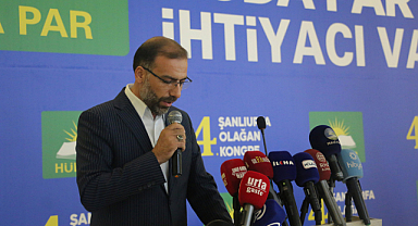 HÜDA PAR Şanlıurfa yeni il başkanı Faruk Polat oldu