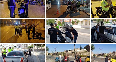 Şanlıurfa'da trafik denetimlerinde 201 sürücüye ceza