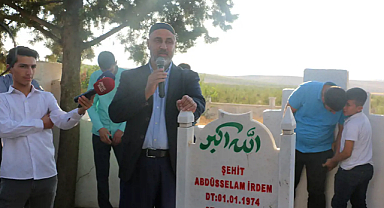 Şehid Absüsselam İrdem Şehadetin sene-i devriyesinde anıldı