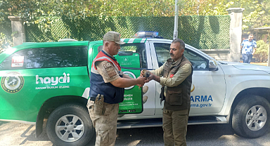 Siverek'te yaralı Turaç kuşu tedavi altına alındı