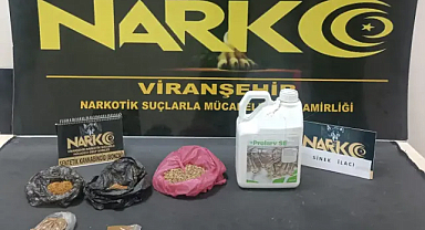 Viranşehir'de uyuşturucu operasyonunda 3 gözaltı