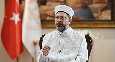 Başkan Erbaş: siyonistler Gazze'yle, Kudüs'le, Filistin'le yetinmeyecekler