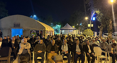 Birecik'ten Gazze'ye destek