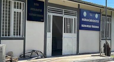 Bozova'da MYO binası yapıldı