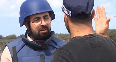 İşgal polisi Arapça konuştukları için BBC ekibine saldırdı!
