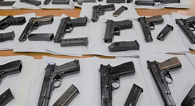 Ruhsatsız silah ve kaçakçılarına operasyon: 1127 gözaltı