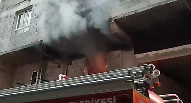 Şanlıurfa'da mesken yangını!