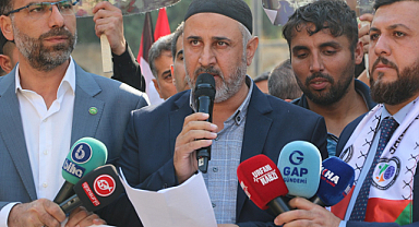 Şanlıurfalılar Filistin için yürüdü