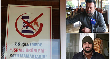 Şanlıurfa esnafından yahudi mallarına boykot işletmelere yerli üretim çağrısı!