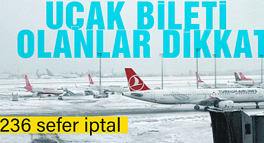 Uçak bileti alanlar dikkat!