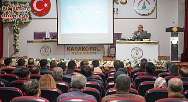 Karaköprü Belediyesi personeline hizmet içi eğitimi verdi