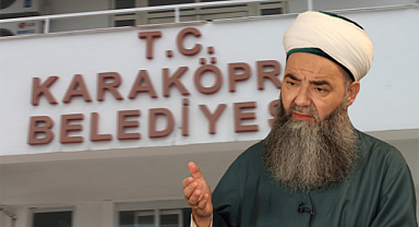 Karaköprü Belediyesinden Cübbeli Ahmet Hoca açıklaması