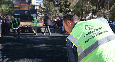 Karaköprü’de yollar yenileniyor