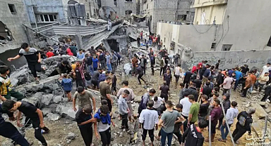 Mülteci kampı bombalandı! Yüzlerce şehid var!