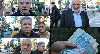 Şanlıurfalılar: Emekli maaşı asgari ücretle aynı olmalı