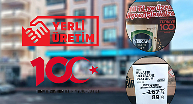 Üç harfli marketlerde yeni yöntem! siyonist mallarına 'yerli üretim' kamuflesi!