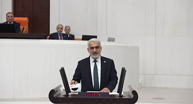 Yapıcıoğlu Genel Kurul'da konuştu: En yüksek oranda vergiyi dar gelirliler ödemektedir