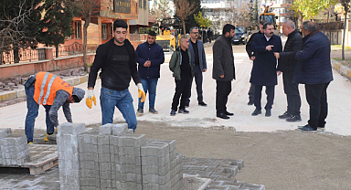 Başkan baydilli sahada çalışmaları inceledi