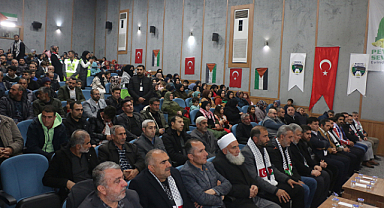 Bozova'da Aksa Tufanı'na destek programı