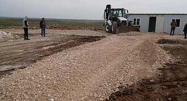 Haliliye Kırsalındaki yol çalışmaları tam not aldı