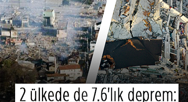 Japonya ve Türkiye'nin 7,6 depremin farklı sonuçları