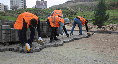 Narlıkuyu'da üstyapı çalışmalarıyla yollar yenileniyor