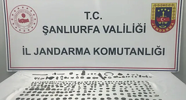 Şanlıurfa'da 320 adet tarihi obje ele geçirildi