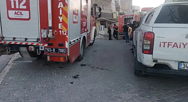Şanlıurfa'da bir evde yangın çıktı