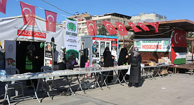 Şanlıurfa'da Gazze için kermes etkinliği
