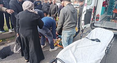 Şanlıurfa Siverek'te motosiklet yayaya çarptı: 1 yaralı