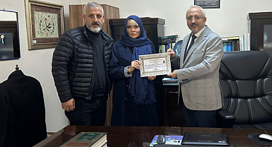 Ukraynalı Olena Şanlıurfa’da Müslüman oldu