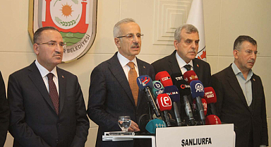 Bakan Uraloğlu'ndan Şanlıurfa'da hızlı tren projesi açıklaması