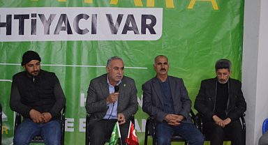 Hilvan Belediye Başkan adayı Bazik ziyaretlerini sürdürüyor