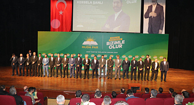 HÜDA PAR, Başkentte 85 belediye başkan adayını daha tanıttı