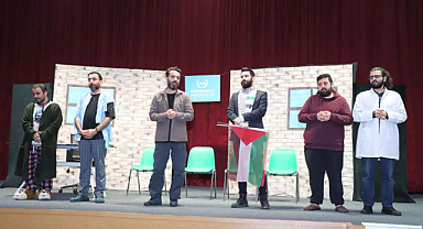 Karaköprü'de boykotun önemini anlatan tiyatro sahnelendi
